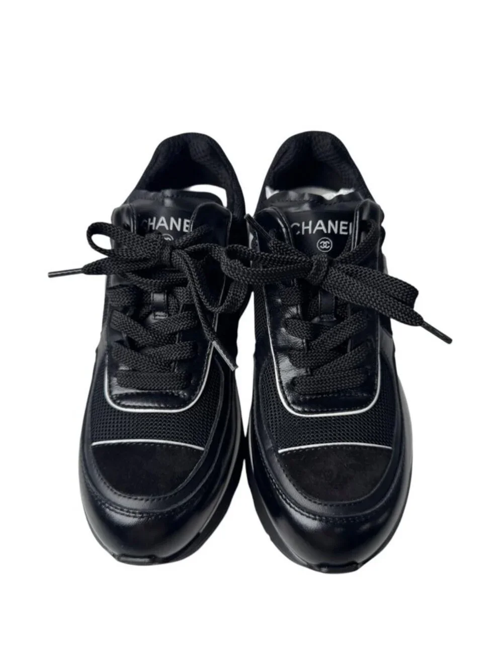 Chanel CC Logo Sneakers